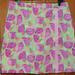 Lilly Pulitzer Skirts | Lilly Pulitzer Pink/Grn Snail Pattern Skort Sz 12 | Color: Green/Pink | Size: 12