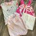 Carhartt Matching Sets | Euc: 3-6 Mo Spring Sets | Color: Pink/White | Size: 3-6mb