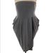 Torrid Dresses | *Torrid* Grey Strapless Dress | Color: Black/Gray | Size: 26