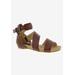 Wide Width Women's Nambi Sandal by Bellini in Brown Smooth (Size 8 W)