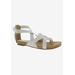 Women's Nobu Sandal by Bellini in White Pebbled (Size 10 M)