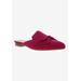 Wide Width Women's Flick Mule by Bellini in Fuchsia Microsuede (Size 8 W)