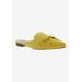 Women's Flick Mule by Bellini in Yellow Microsuede (Size 8 1/2 M)