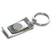 Silver Liberty Flames Team Logo Curve Key Ring