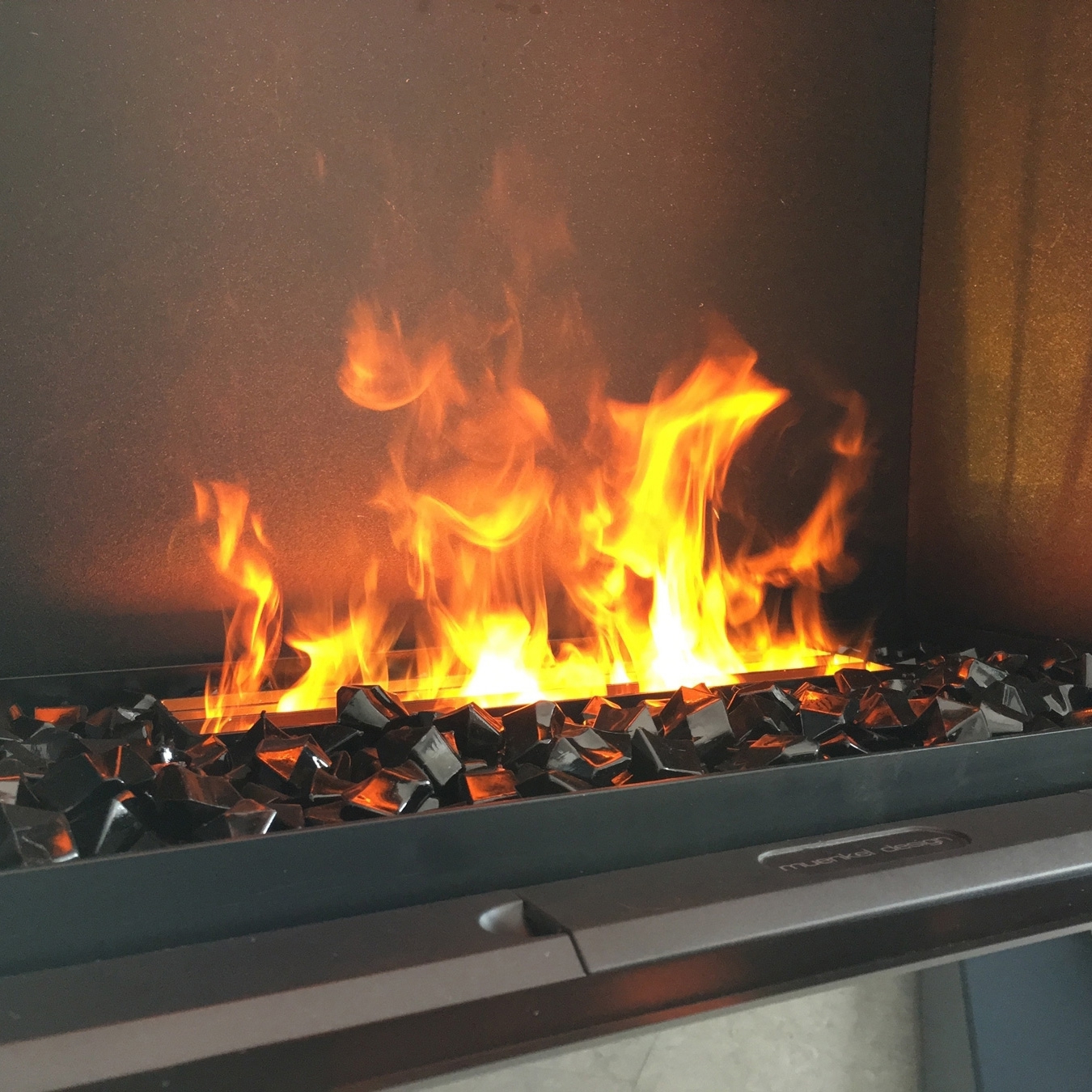 Dimplex Kiesbett für Cassette 400 LED [Kieswanne]: 600 mm - Acryl schwarz Image