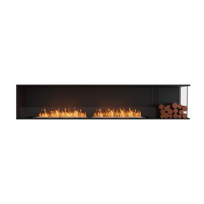 EcoSmart Flex - Front + rechts offen [Ethanol Einbau Gehäuse]: Flex104 - Holzbox rechtsseitig Image