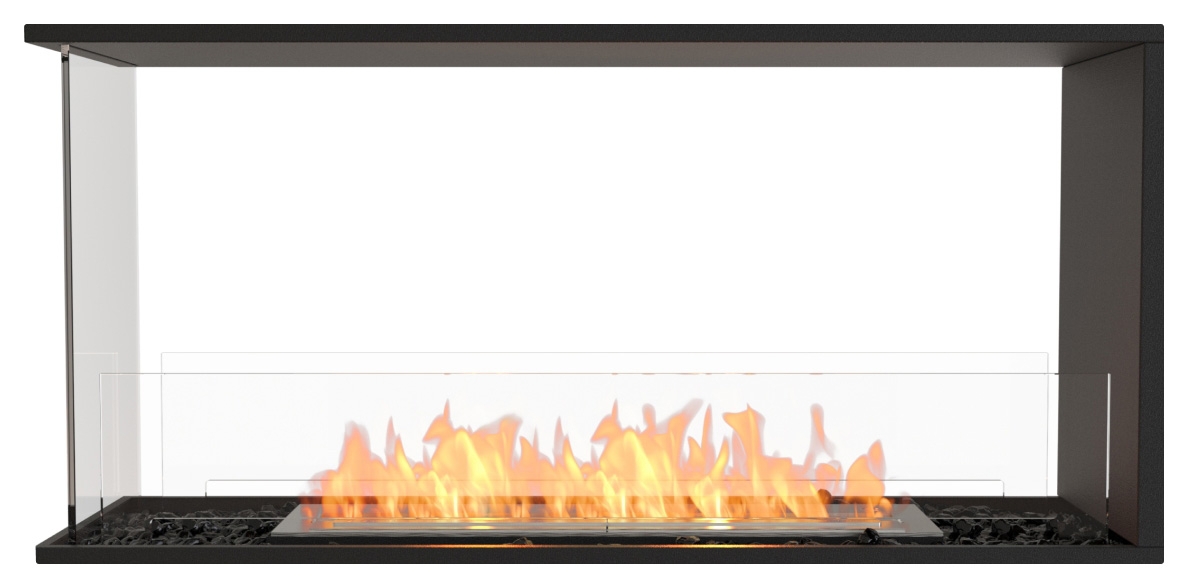 EcoSmart Flex - Raumtrenner - Dreiseitig geöffnet [Ethanol Einbau Gehäuse]: Flex42 - ohne Holzbox