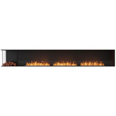 EcoSmart Flex - Front + links offen [Ethanol Einbau Gehäuse]: Flex140 - Holzbox linksseitig Image