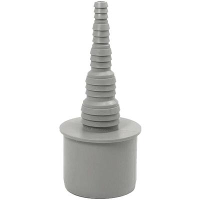 Schlauchnippel dn 40 für Schlauch von 8 bis 25 mm - KS-grau