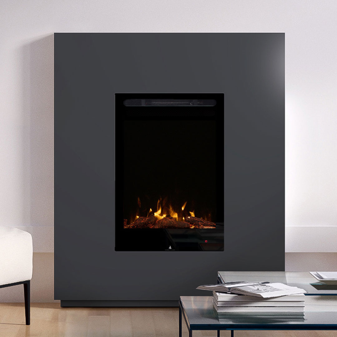 Noble Flame CABO 950 BS [Elektrokamin mit Heizung]: Schwarz