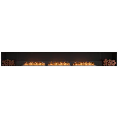 EcoSmart Flex - Frontöffnung [Ethanol Einbau Gehäuse]: Flex158 - Holzbox doppelseitig
