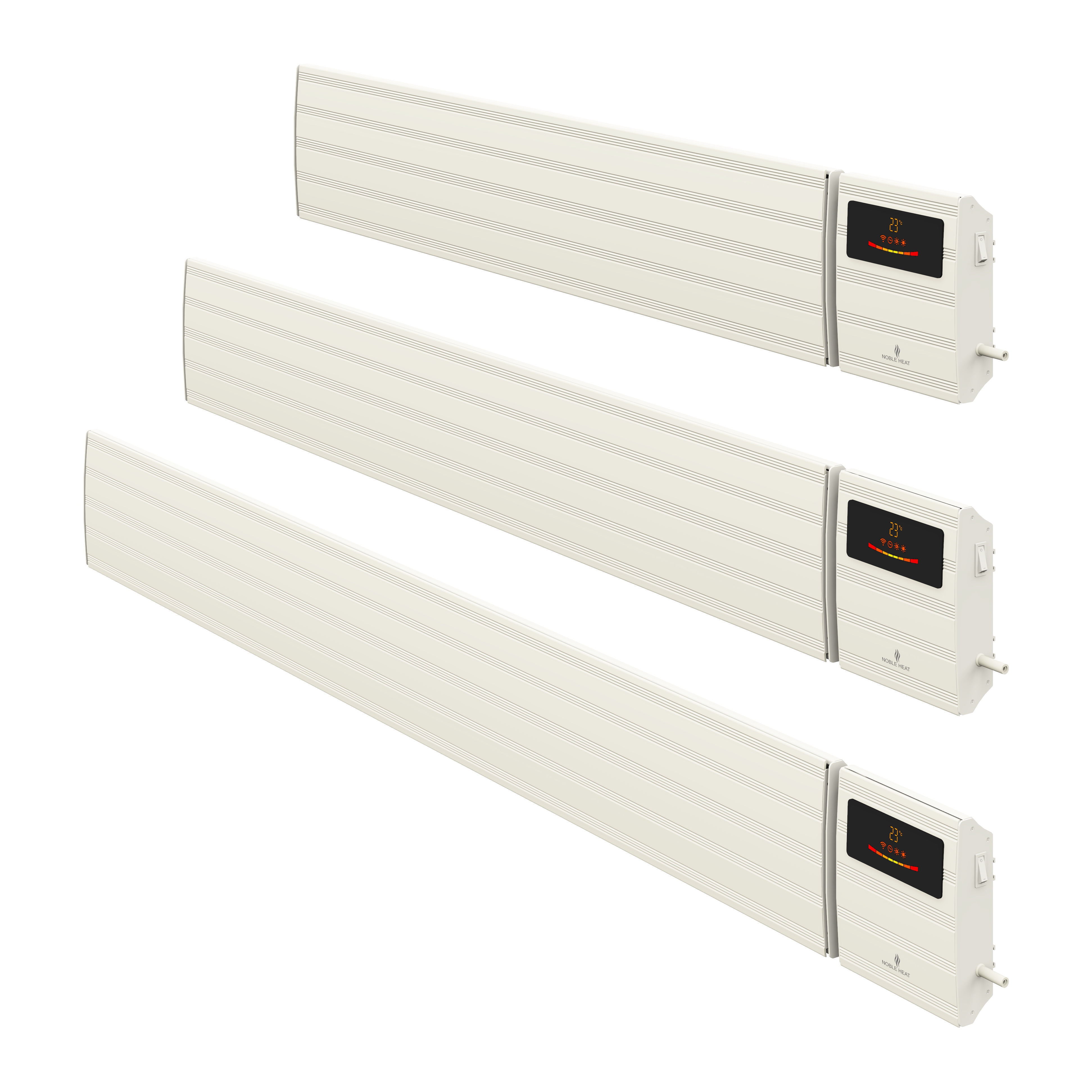 Noble Heat PANTHER weiß [Dunkelstrahler Heizstrahler]: 2000 Watt Image