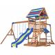 Backyard Discovery - Spielturm Holz Northbrook Spielplatz für Kinder mit Rutsche, Sandkasten,
