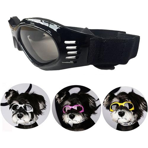 Haustierbrille Hundebrille Faltbare Haustierbrille Schwarz