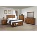 Corvallis Rustic Honey 5-piece Bedroom Set with 2 Nightstands