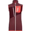 ORTOVOX FLEECE GRID VEST W, Größe M in Rot