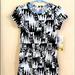 Lularoe Dresses | Bnwt Lularoe Disney Mae In Size 4 | Color: Black/White | Size: 4g
