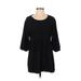 Forever 21 Casual Dress - Mini: Black Solid Dresses - Women's Size Small