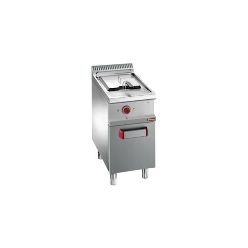 Gastro Elektro-Fritteuse Einzelbecken Standgerät Fritteuse 9 kw 13 l Kapazität