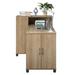 WFX Utility™ Aleg Craft Table Wood in Brown | 39 H x 59.61 W x 35.43 D in | Wayfair 119D918334304DAABA714FD031567FE9