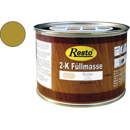 2K Füllmasse inkl. Härter Holz-Spachtelmasse lackierbar 500 g Eiche – Resto