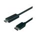 VisionTek DisplayPort to HDMI 2.0 Active Cable 2M