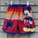 Disney Swim | Disney Junior Mickey Mouse Swim Trunks 2t | Color: Blue/Red | Size: 2tb
