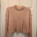American Eagle Outfitters Sweaters | American Eagle Cropped Mockneck Sweater Size Xs | Color: Pink | Size: Xs
