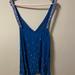 Free People Dresses | Beautiful Mini Dress Like New | Color: Blue/Black | Size: S