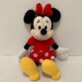 Disney Toys | Kohls Cares Disney 14" Minnie Mouse Plush Toy Vguc Red Polka Dot Dress | Color: Red | Size: Medium (14-24 In)