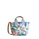 Desigual Damen Bols_wild Easter Valdivia Shopping Bag, Blau, Einheitsgröße EU