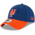 Men's New Era Royal/Orange York Mets Fashion Core Classic 9TWENTY Adjustable Hat