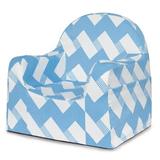 P'kolino Little Reader Zig Zag Chair Foam in Blue | 18 H x 16 W x 16 D in | Wayfair PKFFLRBZ