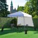 Yaheetech 10x10ft Pop-Up Canopy with Sun Shade Wall Backpack Bag