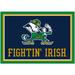 Imperial Notre Dame Fighting Irish 5'4" x 7'8" Leprechaun Rug