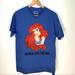 Disney Tops | Disney The Little Mermaid Ariel Short Sleeve T-Shirt - Size Md | Color: Blue/Red | Size: M