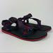 Columbia Shoes | Columbia Sandals Hiking Waterproof Adjustable | Color: Black/Red | Size: 10