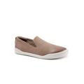 Wide Width Women's Alexandria Sneaker by SoftWalk in Taupe Nubuck (Size 6 1/2 W)