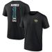 Men's Fanatics Branded Black Jacksonville Jaguars Number One Dad T-Shirt