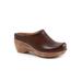 Women's Madison Clog by SoftWalk in Dark Brown (Size 12 M)