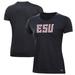 Women's Under Armour Black East Stroudsburg Warriors Performance T-Shirt