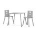 Child Craft kids Cirque Wood Table & Chair Set (2 Chairs Included) Wood in Gray | 27 H x 24 W in | Wayfair F09202.87