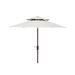 Joss & Main Verano 108" Market Umbrella Metal in White | 105.51 H x 108 W x 108 D in | Wayfair 98ABF55177BC4A3E949D43CB3988CE35