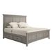 Three Posts™ Melfa Low Profile Storage Platform Bed Wood in Gray | 60.23 H x 82.9 W x 85.43 D in | Wayfair C346D378CF054C78910E4EB8170FC19E