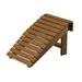 Highland Dunes Wankowski Folding Footstool Plastic in Brown | 15 H x 16 W x 27 D in | Outdoor Furniture | Wayfair F291B475FE8A4073A2DD601A0543F975