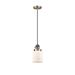 Innovations Lighting Bruno Marashlian Small Bell 5 Inch Mini Pendant - 201C-BK-G513