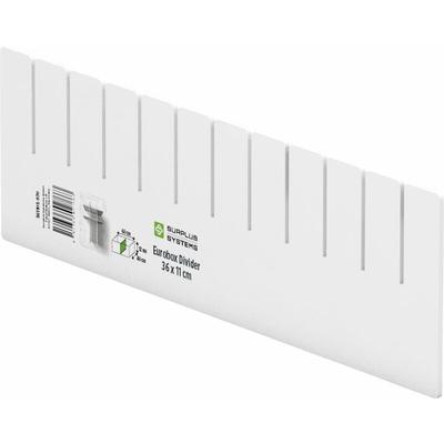 Systems Abtrenner für Eurobox 36 x 11 cm, weiß Boxen, Körbchen & Kisten - Surplus Image