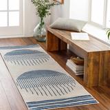 Duri 11'10" x 15' Modern Updated Traditional Farmhouse Natural Gray/Admiral Blue/Steel/Dark Gray/Multi Brown/Cream/Dark Blue/Light Slate/Denim/Navy Area Rug - Hauteloom