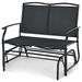 Outdoor Loveseat Glider Chair Rocking Seating Patio Bench