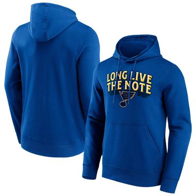 St. Louis Blues Hometown Graphic Hoodie - Royal Mens